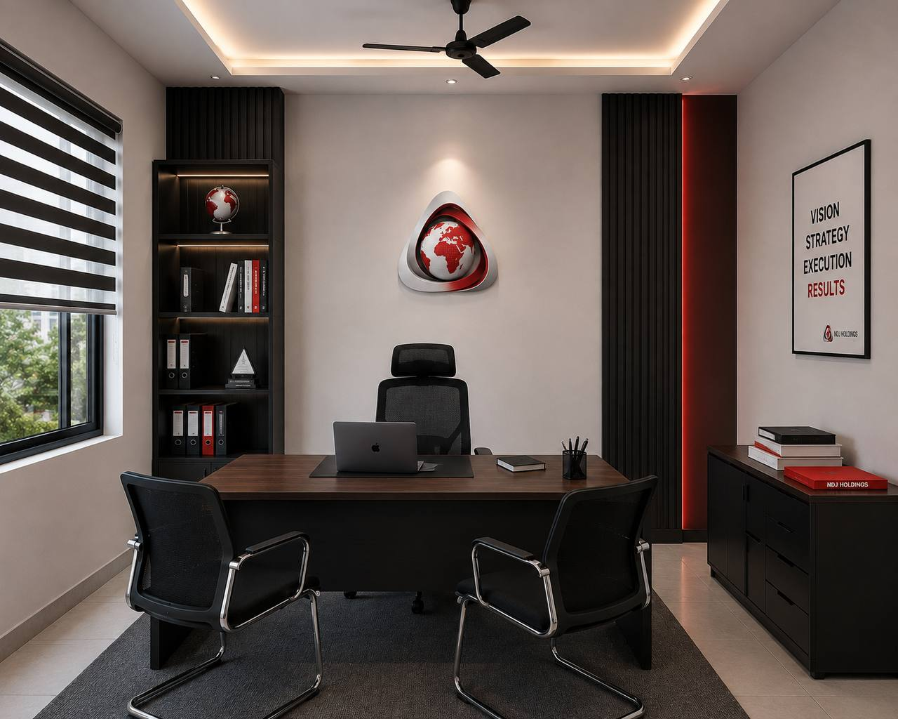 NDJ Holdings executive office interior